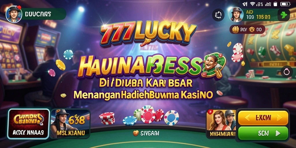 Tampilan menarik dari gameplay seru di 777LUCKY.