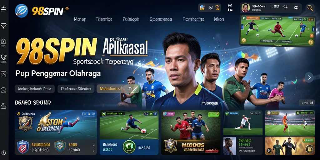 Tampilan gameplay sportsbook yang menarik di 98SPIN.