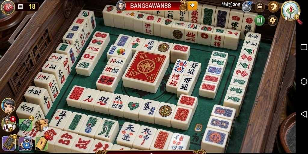 Gameplay seru BANGSAWAN88 dengan desain Mahjong yang memukau.