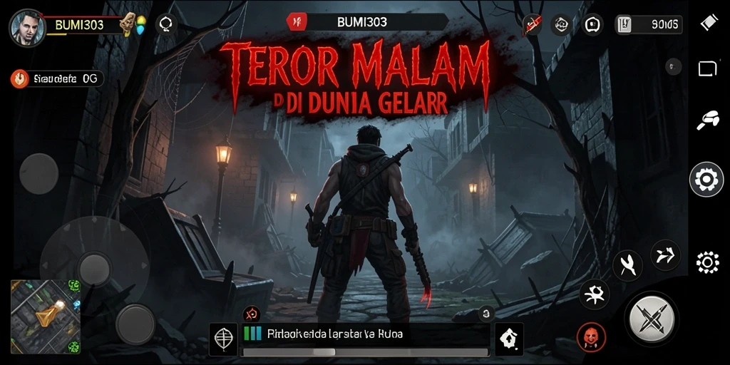 Gameplay BUMI303 yang menakutkan dan mendebarkan.