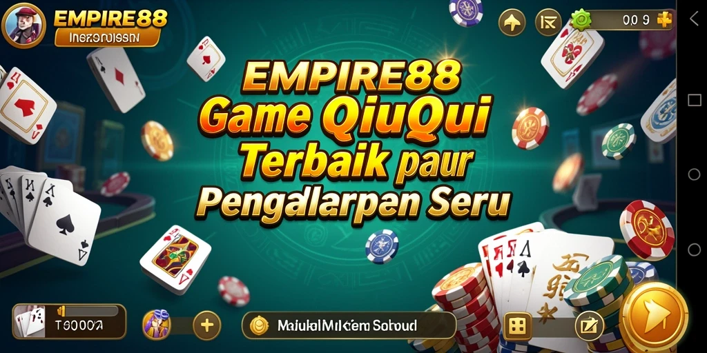Tampilan gameplay seru dari EMPIRE88 QiuQiu.