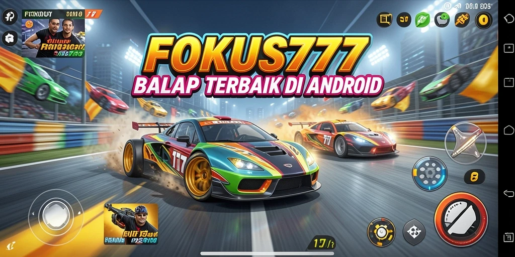 Gameplay balap yang seru dan menantang di FOKUS777.