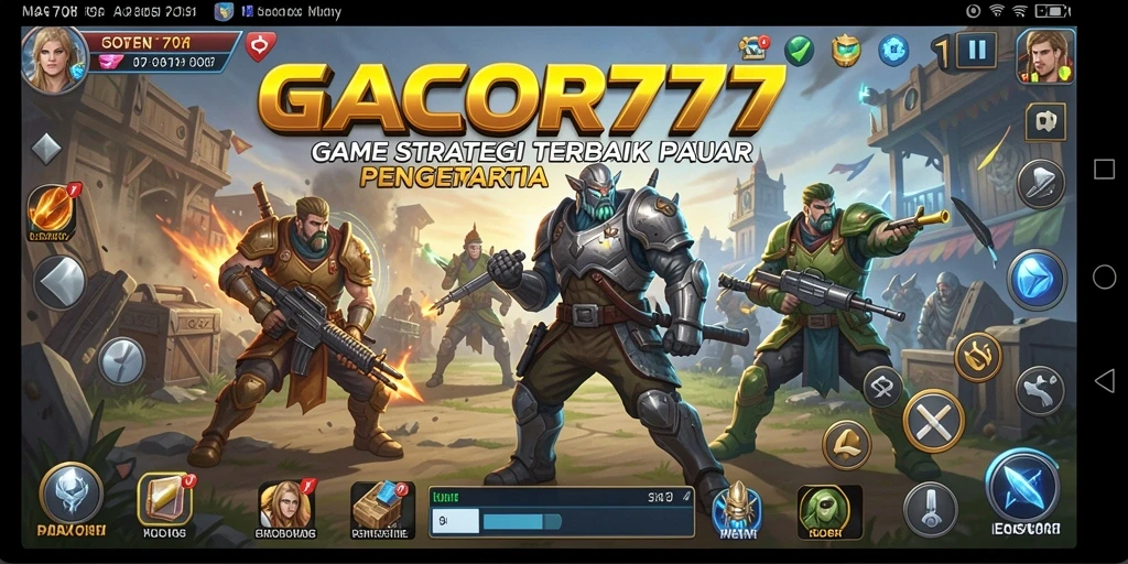 Tampilan gameplay GACOR777 yang menarik dan mendebarkan.