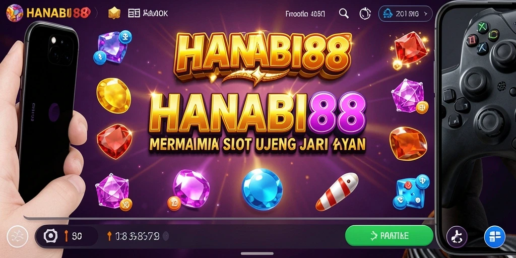 Screenshot utama HANABI88 menunjukkan gameplay Slot yang penuh warna dan menarik.