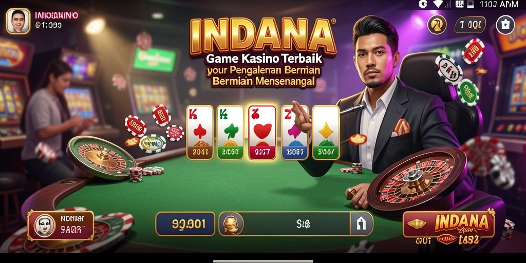 Tampilan gameplay seru di INDAAA dengan grafis yang menawan.