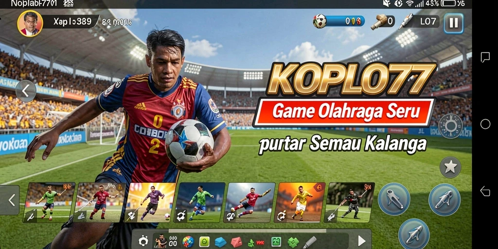 Tampilan permainan KOPLO77 yang dinamis dan menarik.
