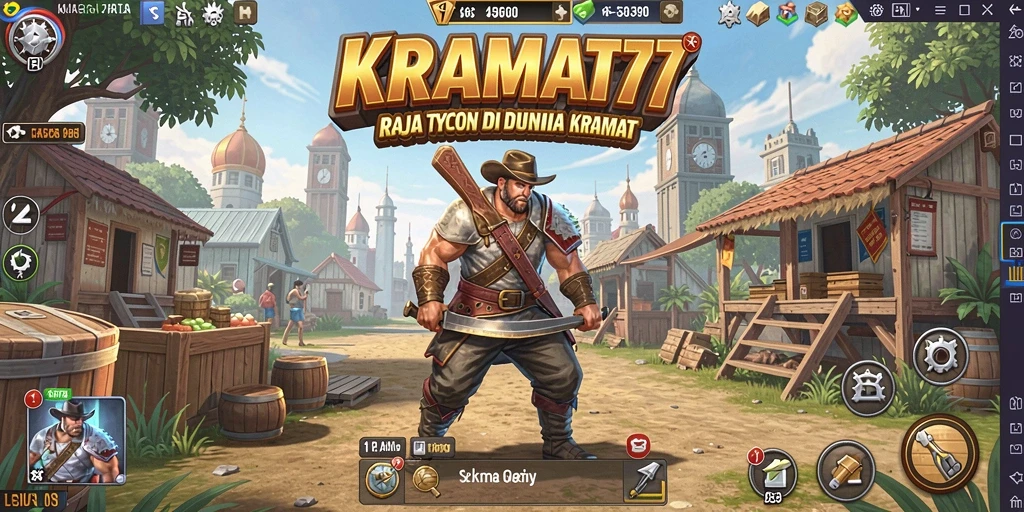 Tampilan gameplay KRAMAT77 yang menarik dan penuh strategi Tycoon.