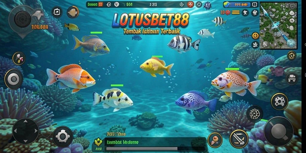 Tangkapan ikan yang memukau di LOTUSBET88.