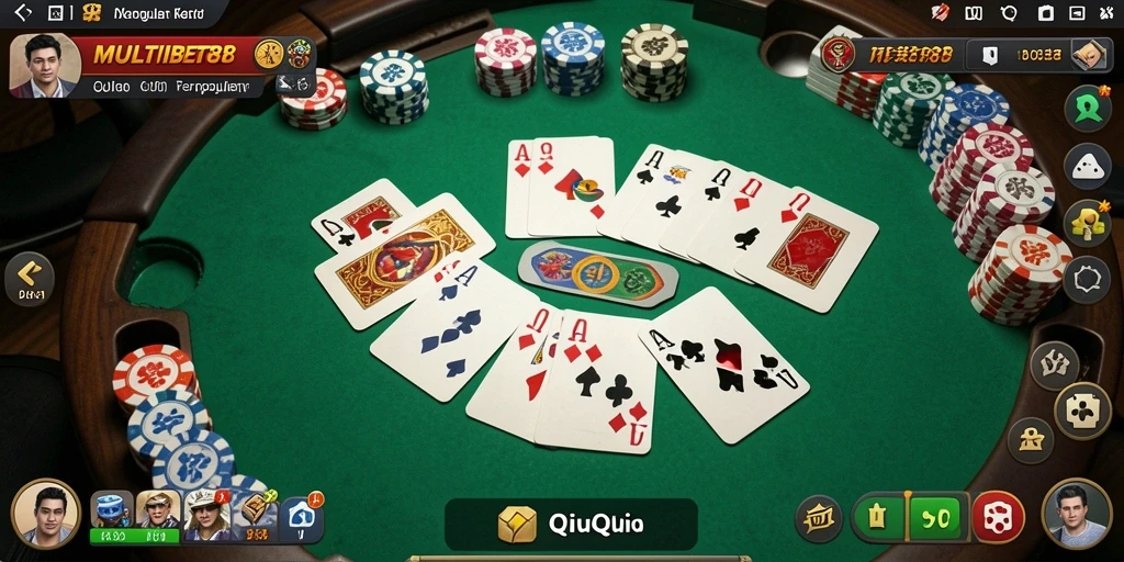 Gameplay seru QiuQiu di MULTIBET88 dengan berbagai fitur menarik.