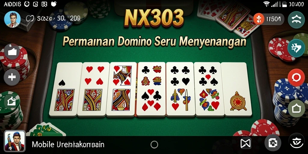 Tampilan menarik dari gameplay NX303 yang memukau.