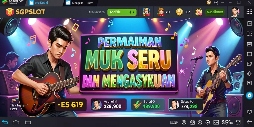 Tampilan gameplay SGPSLOT yang seru dan penuh warna.