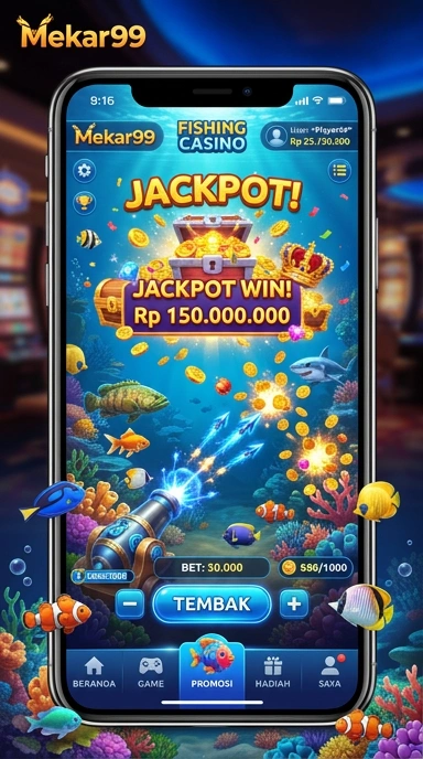Tampilan depan aplikasi mekar99 dengan berbagai pilihan aplikasi.